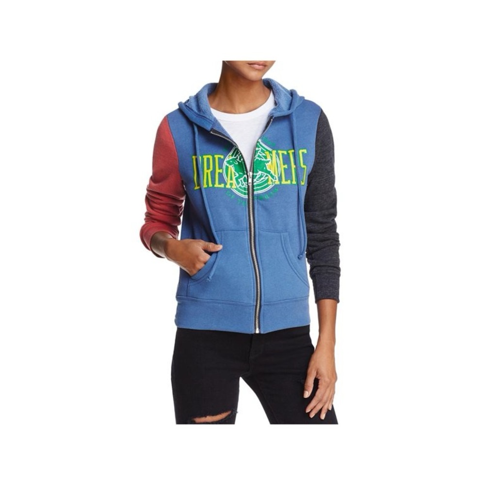 UNIVERSITY OF TODAY DREAMERS OF TOMORROW ZIP HOODIE LARGE BB